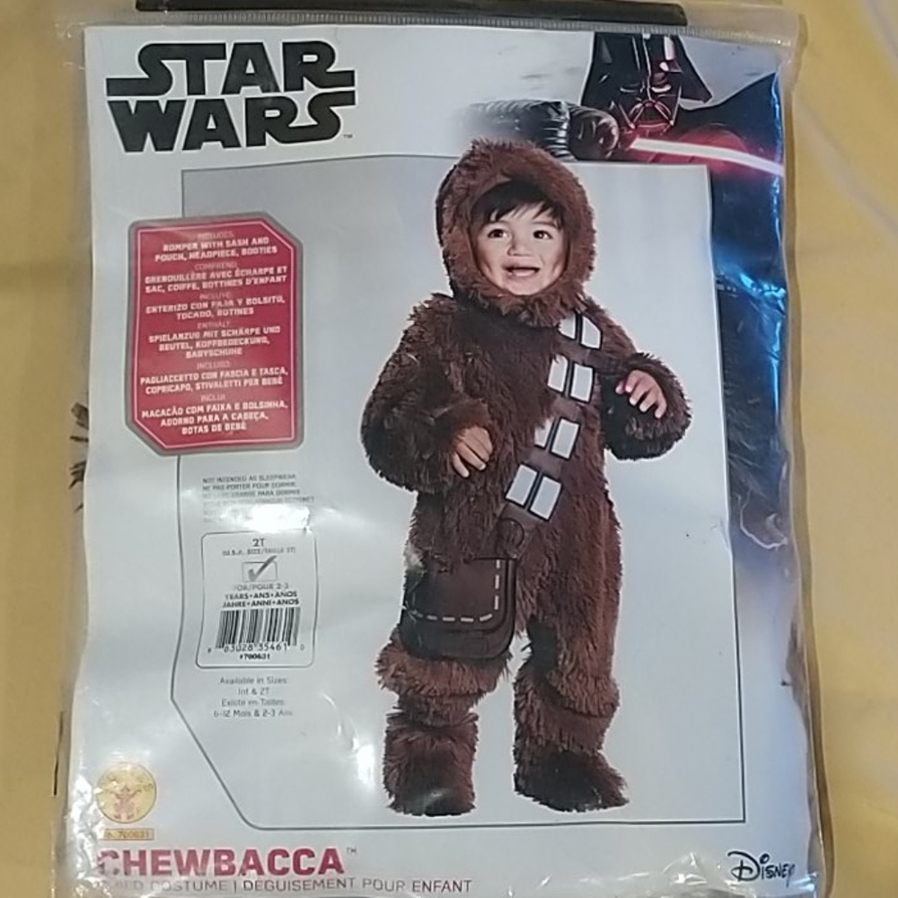 Toddler Chewbacca costume